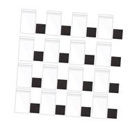 STOBAZA 50 Sets Clear PVC Jewelry Storage Bags with Anti-oxidation Strips Zipper Lock Tarnish Prevention Pouches for Earrings and Accessories Transparent Jewelry Pouches for Safe