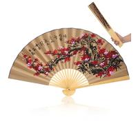 STOBAZA 50 x 90 cm Large Folding Fan Wall Fan Giant Fan Wall Art Decor Feng Shui Ornament Chinese Japanese for Birthday, Party, Wedding, Wall Decoration