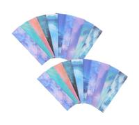 STOBAZA 50Pcs Sensory Stickers Calming Strips Adhesive Soft Elastic Peva Material for Adults Teens School Office