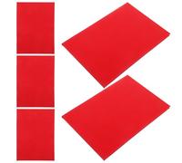STOBAZA 5Pcs A5 Solid Red Blank Diploma Covers Certificate Holders Paper Folder for Graduation Awards Document Protection School Degree