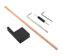 STOBAZA 5pcs Black Guitar Repair Tool Kit Acoustic Electric Guitar Luthier Accessories Set with Truss Rod Wrench for Tuning Maintenance and Sound Quality Improvement