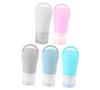 STOBAZA 5pcs Cosmetic Dispensing Bottle Empty Bottles for Travel Container for Toiletries and Cosmetics The Go