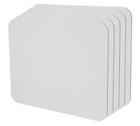 STOBAZA 5Pcs Double Sided Desk Whiteboard Portable Dry Erase Memo Board for Office Planning Weekly Task Writing with Wear-Resistant Smooth Surface