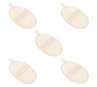 STOBAZA 5Pcs Natural Loofah Exfoliating Bath Towels Beige Body Scrub Rubbing Tools for Men Women Shower Spa Smooth Skin Care