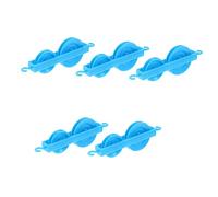 STOBAZA 5pcs Plastic Student Pulley Experimental Equipment for Physics Mechanics Teaching Safety Plastic Material Educational Tool for Practical Skill Development