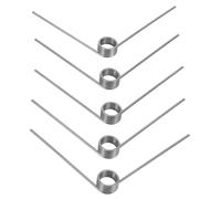 STOBAZA 5PCS Refrigerator Door Spring Hinge Replacement Fridge Door Flapper Spring for Smooth Silent Operation Compatible with French and Standard Models