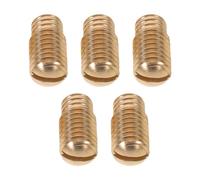 STOBAZA 5pcs Saxophone Neck Screws Replacement for Alto Soprano Sax Repair Thread Protection Compact Musical Instrument Parts for Easy Maintenance and Adjustment