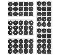 STOBAZA 5pcs Snooker Pool Table Marker Dots Set Self-Adhesive Billiard Spot Stickers for American-Style Table Cloth Pool Marking Patches for Precise Ball Positioning and Pocket Placement