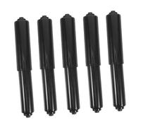 STOBAZA 5pcs Toilet Paper Holder Roller Rods with Spring Loaded Support PP and Stainless Steel Replacement Spindles for Tissue Boxes Easy Installation for Home Office Hotel Use