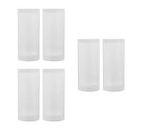 STOBAZA 6 Pcs Portable Badminton Shuttlecock Organizer Tube, Plastic