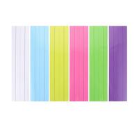 STOBAZA 6pcs Dry Erase Stickers Labels White Board Sentence Strips Grid Strips Magnetic Erasable Magnet Teaching Aids Reusable Magnetic Literature Teaching Charts