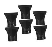 STOBAZA 6pcs Hair Dryer Nozzle Concentrator Blow Dryer Attachment for Salon Home Use Plastic Diffuser Nozzles Styling Tool