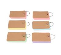 STOBAZA 6pcs Pocket Notepads Each Daily Plan Writing Memo Pads for Office School Home Portable Words Notepad for Scheduling Organizing Prioritizing Tasks