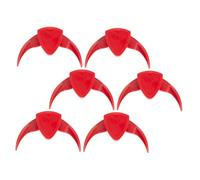 STOBAZA 6pcs Red Sunflower Seed Clip Nut Opener Creative Pumpkin Shellers Melon Pliers for Pistachios Watermelon Seeds Pine Nuts Easy Use Protect Teeth