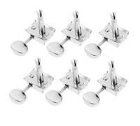 STOBAZA 6pcs Semi-sealed Guitar Machine Heads Tuning Pegs Right Side Pitch Knobs for Accurate String Tuning Vintage Style Guitar Parts for Electric and Acoustic Instruments