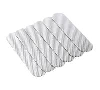 STOBAZA 6Pcs Silver Single Coil Guitar Pickup Spacer Plastic Covers for Electric Guitar Repair Accessories Pickup Cover Spacers Setup and Replacement