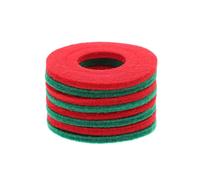 STOBAZA 8pcs Car Battery Terminal Fiber Washers Shims in Red and Insulation Pads for Secure Connection and Extended Battery Life