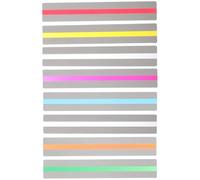 STOBAZA 8pcs Colored Reading Overlays Bookmarks for Students Practical Tracking Strips Highlight Rulers for Reading Comprehension Visual Stress Relief Suitable for All Book Types and Ages