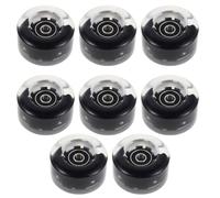 STOBAZA 8pcs Glowing Skate Wheels Illuminating Skate Wheels Illuminating Accessories Quad Accessories Roller Replacements Replacement Bearings Light up Black