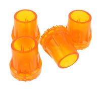 STOBAZA 8pcs Oxford Cane Tips for Walking Sticks and Crutches with Enhanced Grip and Universal Compatibility, Non-Slip Replacement Ends for Safe Walking on Wet and ICY Surfaces, 32mm Size
