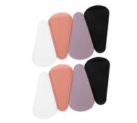 STOBAZA 8pcs Pu Leather Scissor Cover Protectors for Blades and Scissor Tips, Portable Safety Sheaths for Kitchen and Outdoor Use, for Sewing, Embroidery, and Craft Scissors Storage