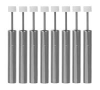 STOBAZA 8pcs Trash Can Lid Damper Replacement with Hydraulic Technology and Stable Silent Descent, Metal Soft Close Mechanism for Household Garbage Bins