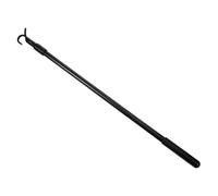 STOBAZA Adjustable Black Aluminum Alloy Blind Rod for Window Tilt Horizontal Blinds Stick Drapery Pull Rod for Curtains Sleek Modern Design