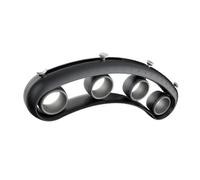 STOBAZA Adjustable Finger Trainer for Guitar Bass Accessories Silicone Finger Expander for Musical Instruments Enhances Flexibility Span for Beginners and Practice Improvement