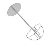 STOBAZA Adjustable Stainless Steel Hat Display Stand Modern Metal Hat Organizer with Protective Support for Home Boutique Mall Retail Counters