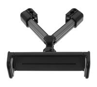 STOBAZA Adjustable Tablet Holder with Headrest Mount Telescopic Arm for Back Soft Lining Protection Stable Grip for Tablets and Phones Easy Installation for Over Years