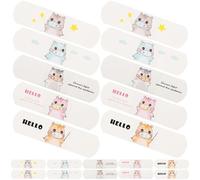 STOBAZA Assorted Colour Cartoon First Aid Tape 60 Sheets and 5 Strips Each, Breathable Sticker Bandages Protecting Wounds and Easy to Tear for Wound Care