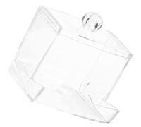 STOBAZA Automatic Feeder Dispenser Chicken Feeding Box Spill-proof Acrylic Gift for A Friend Who Has Rutin Chicken and Parrots