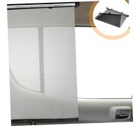 STOBAZA Automatic Retractable Car Sun Shade Roller Shades for Side Windows Heat Insulation and UV Protection Easy to Install Car Window Sunshields Black Sunscreen Curtains for Vehicle