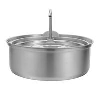 STOBAZA Automatic Stainless Steel Cat Water Fountain 3l 101oz Capacity with Nonstop Water Circulation and Super Quiet 38db Operation for Indoor Pets and Dogs