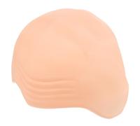 STOBAZA Bald Cap Silicone Wig Headgear for Cosplay Party Accessory Bald Head Cover for Adults Funny Halloween Makeup Prop Monk Style
