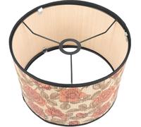 STOBAZA Bamboo Lampshade for Table Lamps with Charming Flower Pattern, Stable Structure, and Creative Design, for Bedroom and Living Room Decor, Fits E27 Bulb, Elegant and Simplistic Style