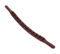 STOBAZA Beads Plastic Massage Stick Gua Sha Massage Tool Handheld Back Massager for Muscle Relaxation, Home Use and On-the-go Relaxation