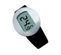STOBAZA Black Bottle Snap Thermometer for Wine and Milk Bottles Portable Kitchen Temperature with Clear Digital Display Material Household Use