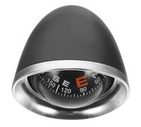 STOBAZA Black Car Mount Compass with Adhesive Base for Dashboard and Boat Navigation, Abs and Acrylic Sphere Direction Orientation Tool for Vehicle and Watercraft Use Anywhere the Beaten