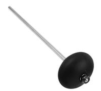 STOBAZA Black Carillon Stick Drum Mallets Made from Stainless Steel and Rubber with Simple Elegant Design, Versatile Percussion Instrument Sticks to Reduce Wrist Fatigue for Professionals