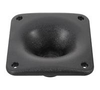 STOBAZA Black Plastic Stage Loudspeaker Horn with Easy to Install Design and Enhanced Sound Quality, Sleek Stylish Small Speaker for Outdoor Performance and Multi-use Audio Applications