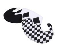 STOBAZA Black Polyester Small Clown Party Hat with Exaggerated Shapes Comfortable to Wear for Cosplay Parties and Performances for Men and Women