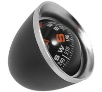 STOBAZA Car Compass Ball for Truck and Car Dashboard Adhesive Base, Practical Automotive Compass Sphere Made of Abs and Acrylic, Vehicle Navigation Tool for Anywhere the Beaten Track Takes