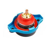 STOBAZA Car Radiator Tank Cover with Thermostatic Temperature Gauge Bar Small Pressure Cap for Liquid Water Cooling System Dial Type Thermometer for Easy Refrigerant Temperature Monitoring