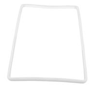 STOBAZA Car Screen Frame Protector Trim for Model Silicone Center Control Screen Sealing Strip Lightweight Car Accessory to Protect Dashboard Interior White