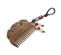 STOBAZA Carved Wooden Comb Portable and Travel for Women Made of Natural Sandalwood Small Pocket Comb Vintage Design for Hair Care The Go