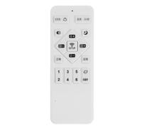 STOBAZA Ceiling Fan Remote Control Replacement for Fan Extended Battery Life Plastic Material Suitable for Bedroom Use