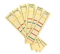 STOBAZA Cello Fingerboard Label Sticker Adhesive Practical Finger Position Marker for Cello Beginners Music Learning Aid with Easy-remove Yellow Colored Stickers