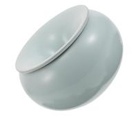 STOBAZA Ceramic Cigar Ash Tray with Funnel Shape and Heat Resistant Windproof Design for Offices and Living Rooms Decorative Blue Ashtray Ornament with Traditional Craftsmanship