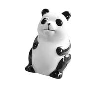 STOBAZA Ceramic Pepper Jar with Cute Panda Design Kitchen Spice Shaker for Salt and Pepper Easy to Clean Seasoning Container Playful Barbecue Accessory for Cooking and Dining